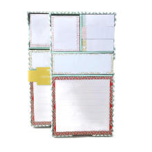 Wholesale Bulk Shaped Hard Cover Custom Sticky Note Book,Sticky Memo Pad